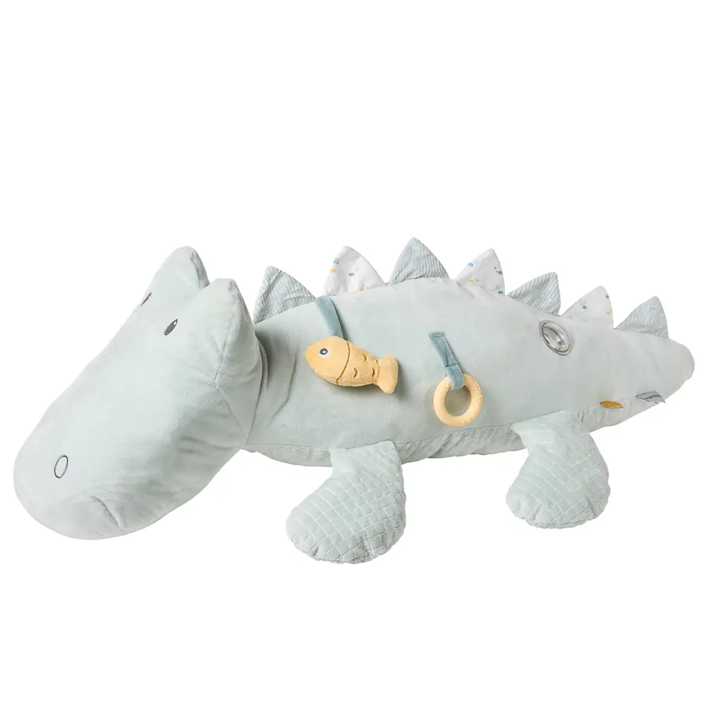     Nattou Activity cuddly toy Crocodile Romeo