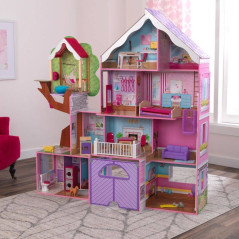   KidKraft Lavender Residence with Tree House 10108