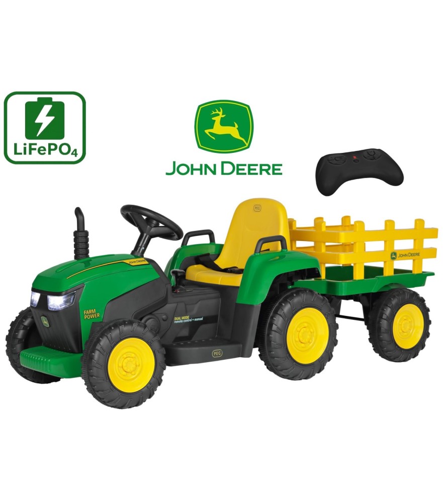 ������� �������������� Peg Perego JOHN DEERE FARM POWER 12V