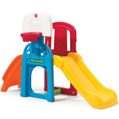   STEP2 Activity Park with Climbing, Slide, Football and Basketball 850300