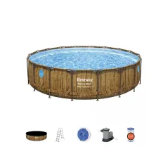    Bestway 18FT Power Steel Swim Vista Series 549x122 56977