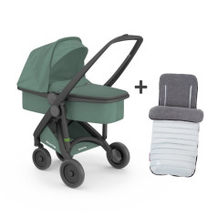 Коляска Greentom Carrycot шассі Black