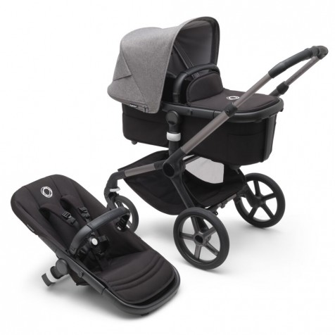 Midnight Black - Grey Melange